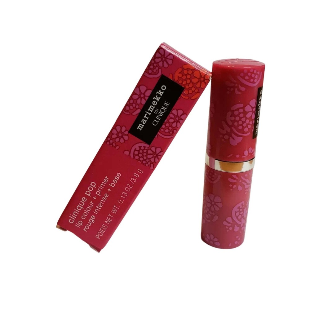 Clinique Pop Lip‎ Colour + Primer Marimekko Collection 06 Poppy Pop 0.13oz